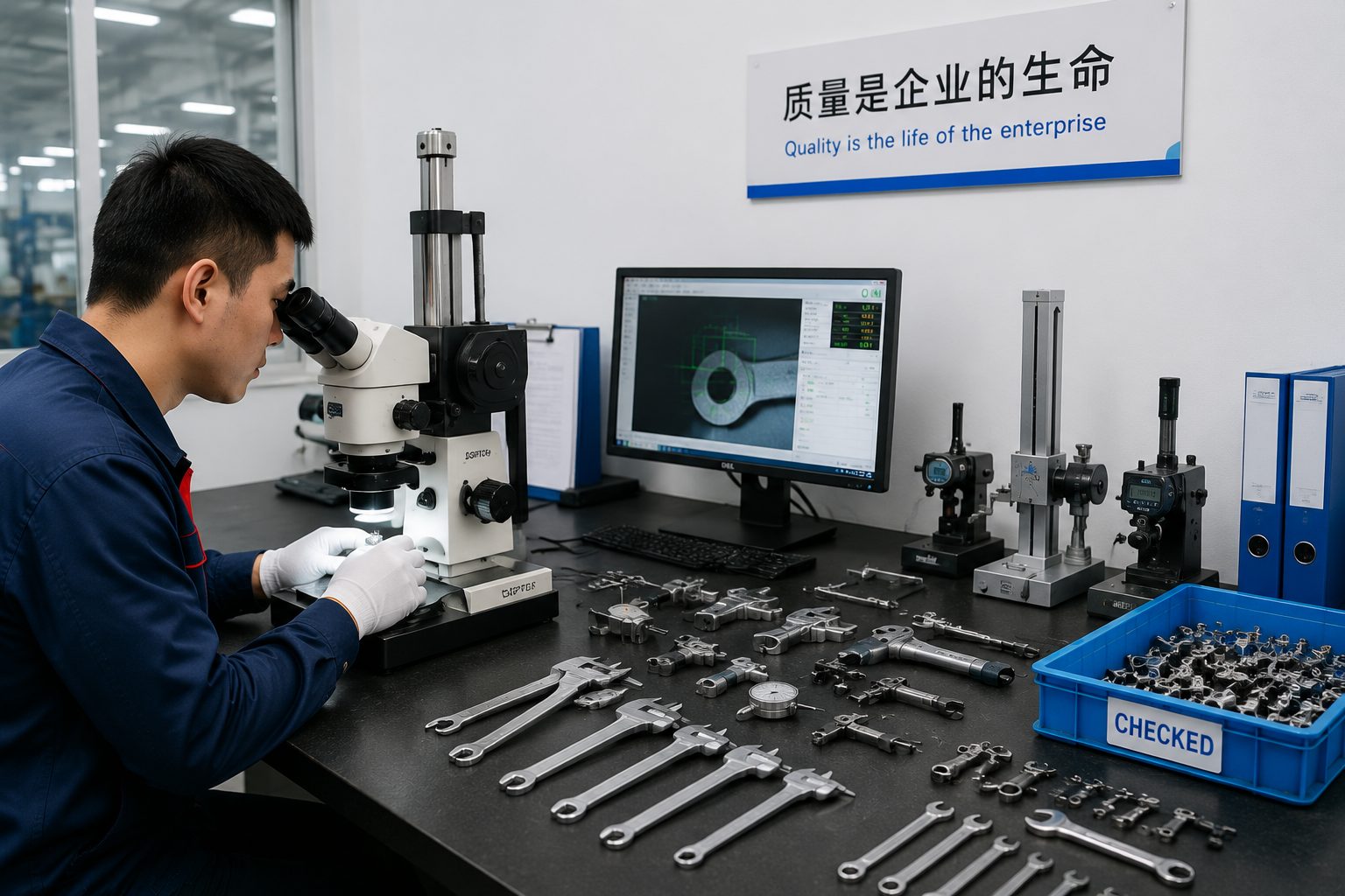 Hand tools quality inspection